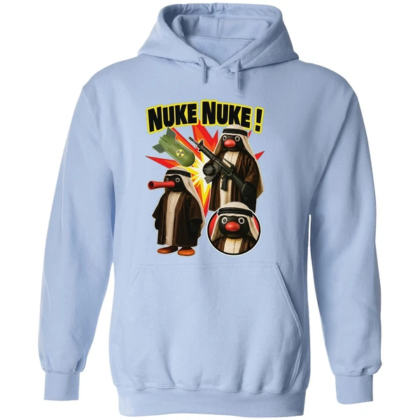 Comrade Pingu Nuke Nuke Hoodie - Image 4