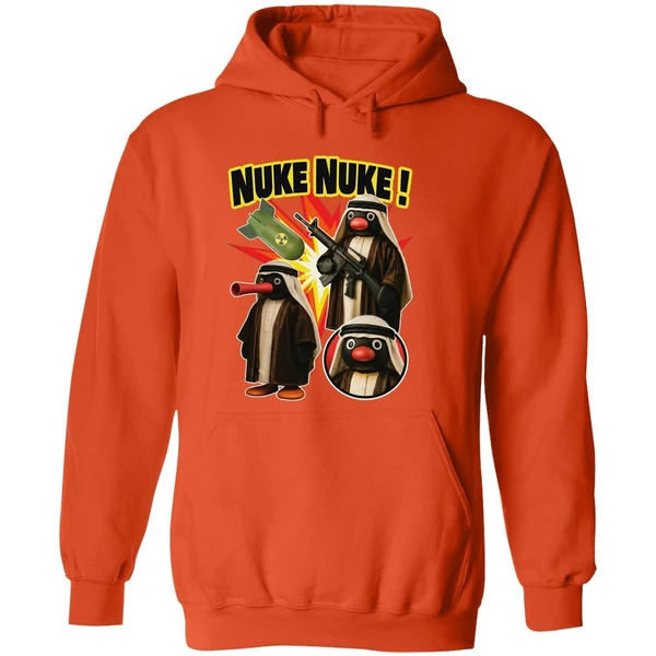 Comrade Pingu Nuke Nuke Hoodie - Image 6