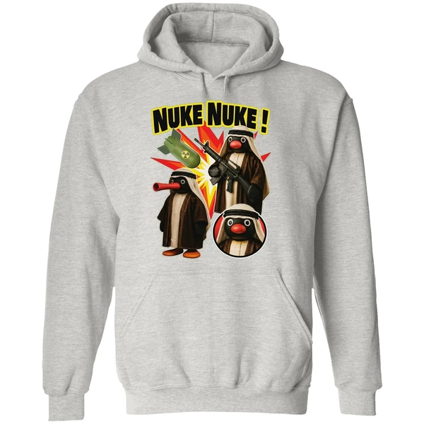 Comrade Pingu Nuke Nuke Hoodie - Image 9
