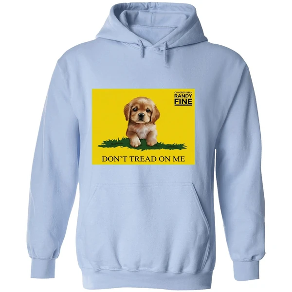 Congressman Randy Fine Golden Retriever Puppy Dont Tread On Me Hoodie - Image 4