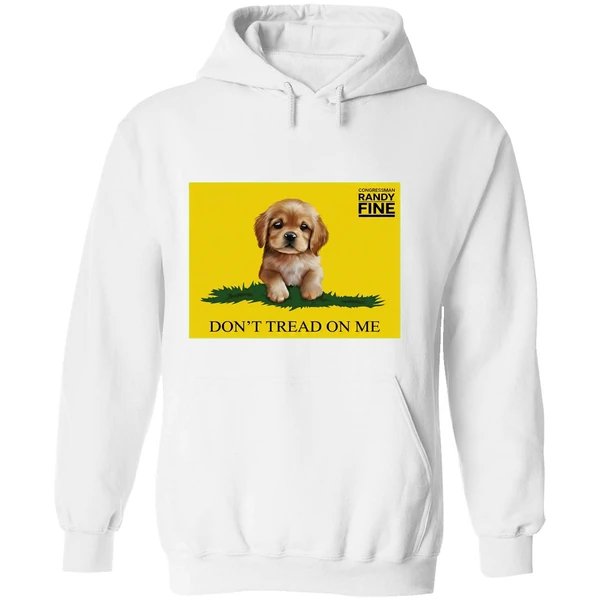 Congressman Randy Fine Golden Retriever Puppy Dont Tread On Me Hoodie - Image 8
