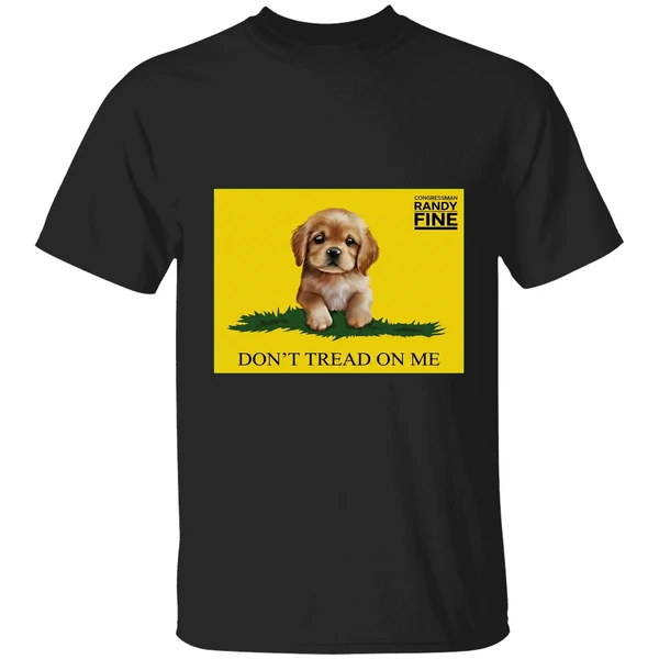 Congressman Randy Fine Golden Retriever Puppy Dont Tread On Me Shirt