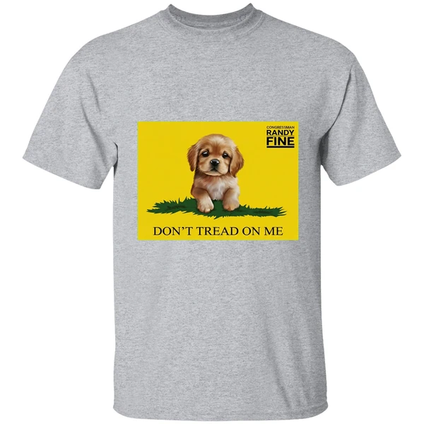Congressman Randy Fine Golden Retriever Puppy Dont Tread On Me Shirt - Image 9