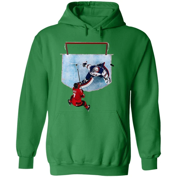 Connor Hellebuyck Secretary Of Defense Team Usa Ice Hockey World Champions Hoodie - Image 2