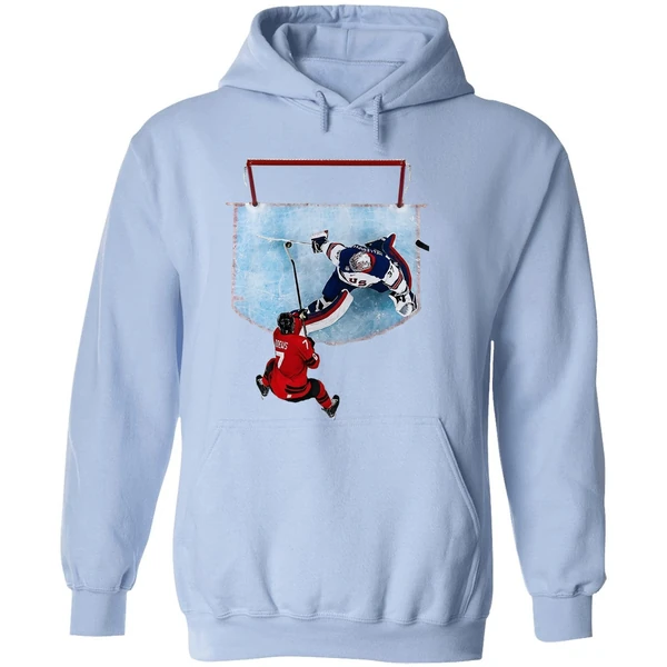 Connor Hellebuyck Secretary Of Defense Team Usa Ice Hockey World Champions Hoodie - Image 4