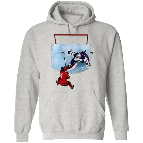 Connor Hellebuyck Secretary Of Defense Team Usa Ice Hockey World Champions Hoodie - Image 9