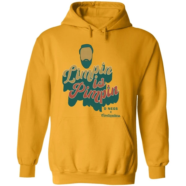 Contenders Clothing Dnegs Limpin Is Pimpin Hoodie
