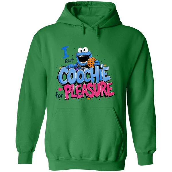 Cookie Monster I Eat Coochie For Pleasure Hoodie - Image 2