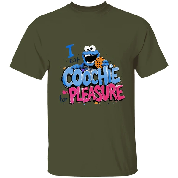 Cookie Monster I Eat Coochie For Pleasure Shirt - Image 9