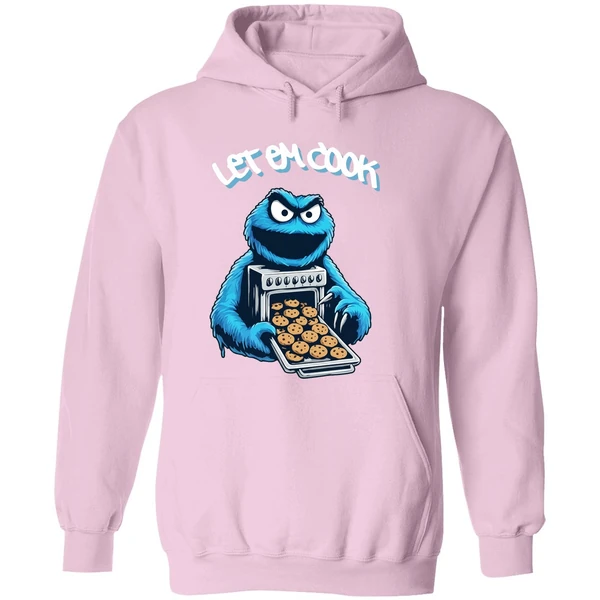 Cookie Monster Let Him Cook Hoodie - Image 5