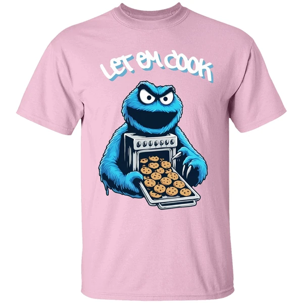 Cookie Monster Let Him Cook Shirt - Image 3