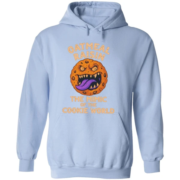 Cookie Monster Oatmeal Raisin The Mimic Of The Cookie World Hoodie - Image 4