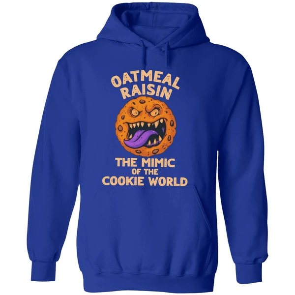 Cookie Monster Oatmeal Raisin The Mimic Of The Cookie World Hoodie - Image 7