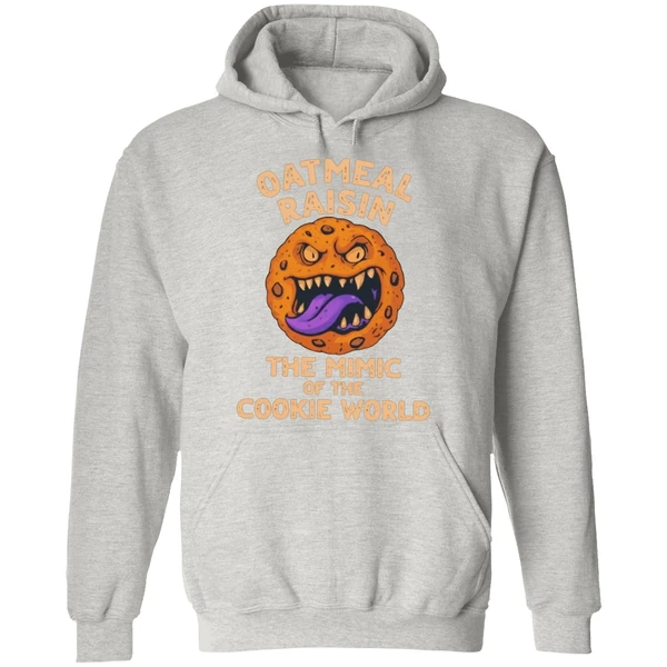 Cookie Monster Oatmeal Raisin The Mimic Of The Cookie World Hoodie - Image 9
