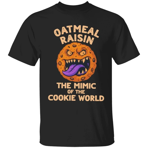 Cookie Monster Oatmeal Raisin The Mimic Of The Cookie World Shirt