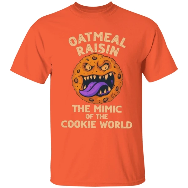 Cookie Monster Oatmeal Raisin The Mimic Of The Cookie World Shirt - Image 6