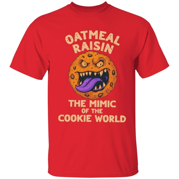 Cookie Monster Oatmeal Raisin The Mimic Of The Cookie World Shirt - Image 7