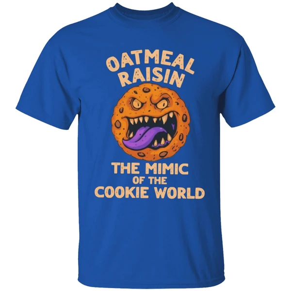 Cookie Monster Oatmeal Raisin The Mimic Of The Cookie World Shirt - Image 8