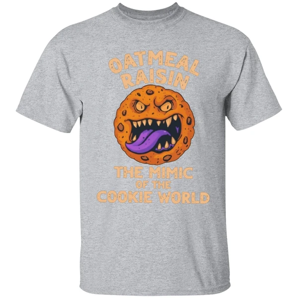 Cookie Monster Oatmeal Raisin The Mimic Of The Cookie World Shirt - Image 9