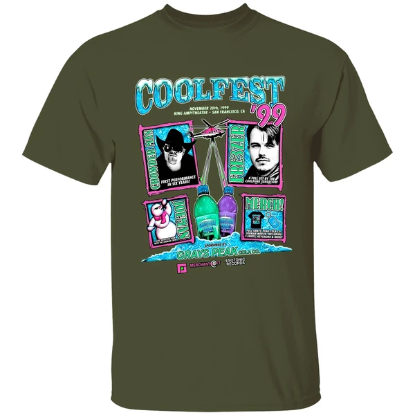 coolfest 99 grays peak shirt militarygreen