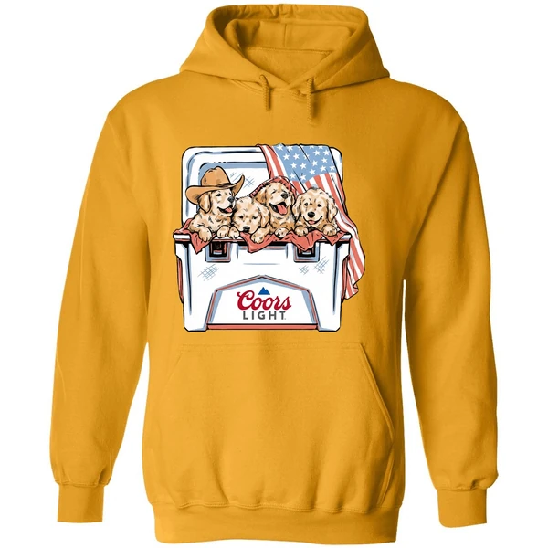 Coors Light Dog Hoodie