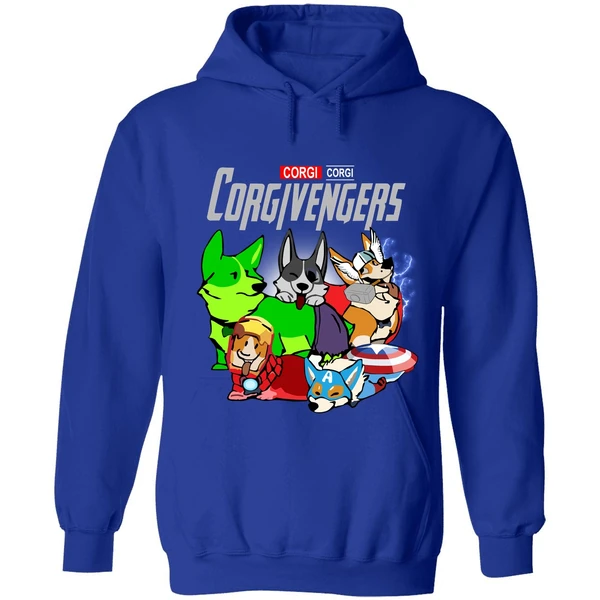 Corgi Corgivengers Hoodie