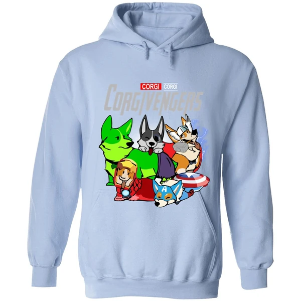 Corgi Corgivengers Hoodie - Image 3