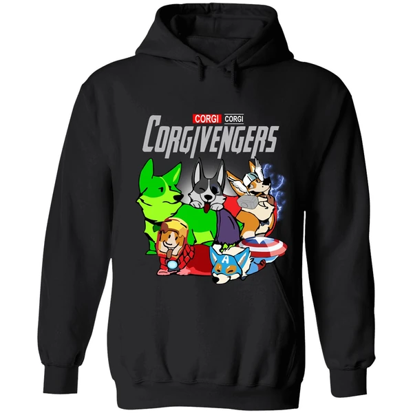 Corgi Corgivengers Hoodie - Image 8