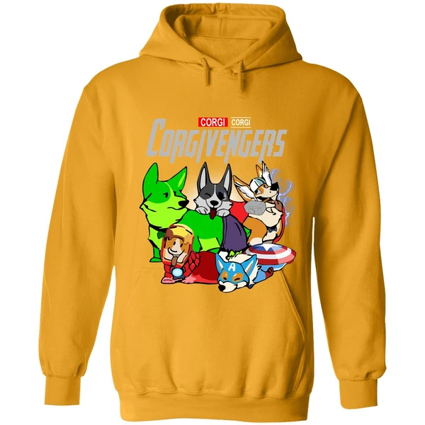 Corgi Corgivengers Hoodie - Image 9