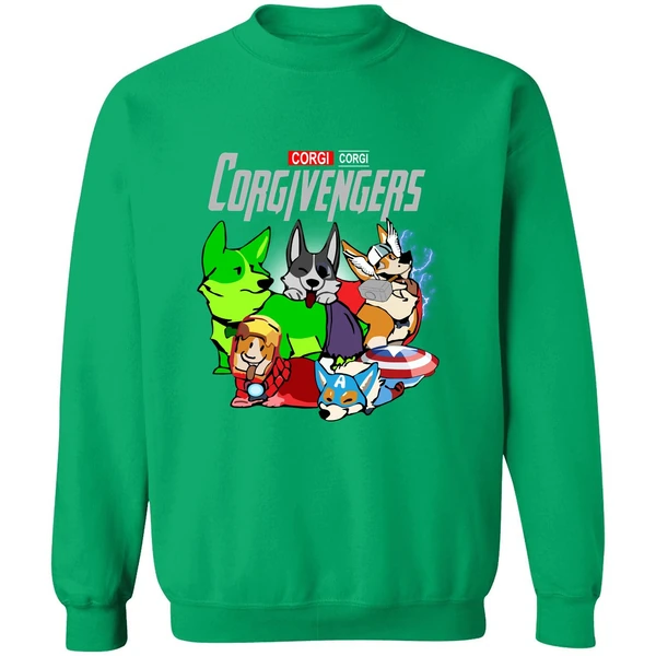 Corgi Corgivengers Sweatshirt - Image 2