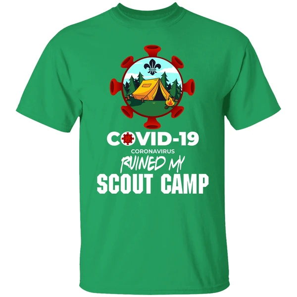 Covid 19 Coronavirus Ruined My Scout Camp Shirt