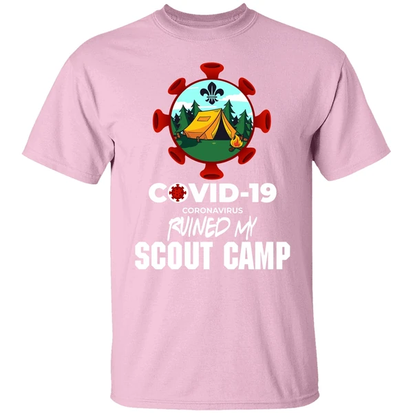 Covid 19 Coronavirus Ruined My Scout Camp Shirt Covid 19 Coronavirus Ruined My Scout Camp Shirt