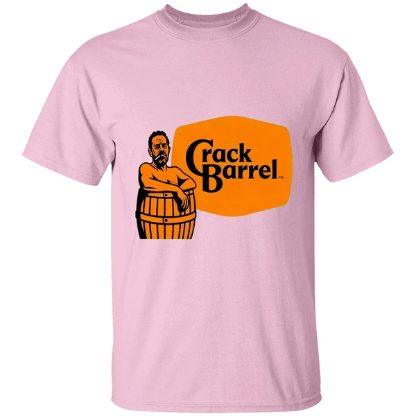 Cracker Barrel Hunter Biden Smoking Parody Logo Shirt - Image 2