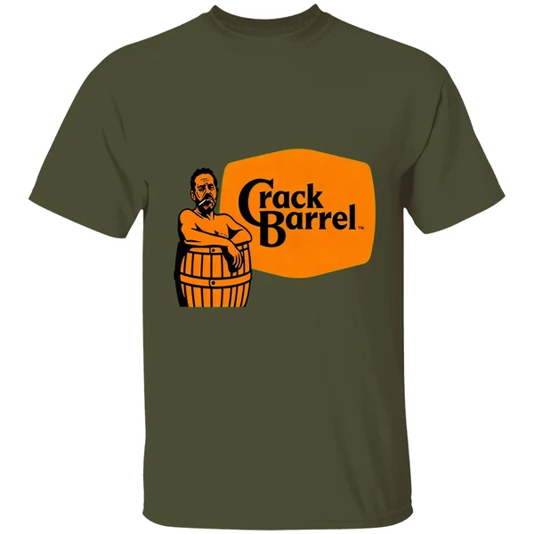 Cracker Barrel Hunter Biden Smoking Parody Logo Shirt - Image 3