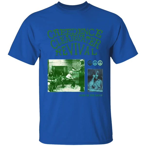 Creedence Clearwater Revival Born On The Bayou Shirt - Image 5