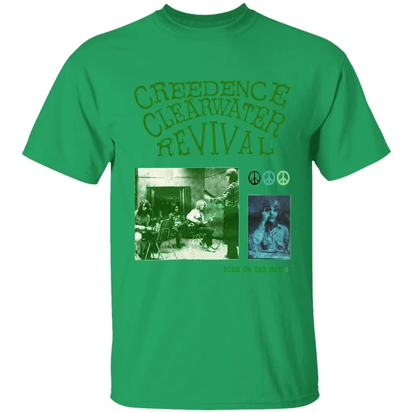 Creedence Clearwater Revival Born On The Bayou Shirt - Image 8