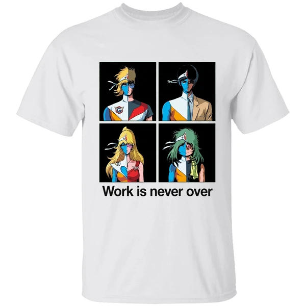 Crescendolls Work Is Never Over Daft Punk Shirt