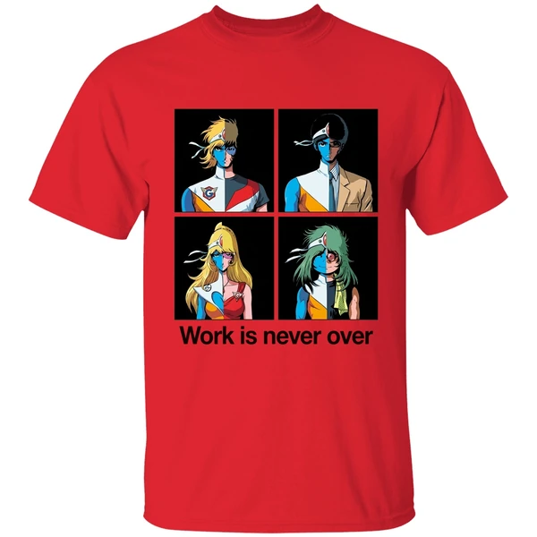 Crescendolls Work Is Never Over Daft Punk Shirt - Image 4