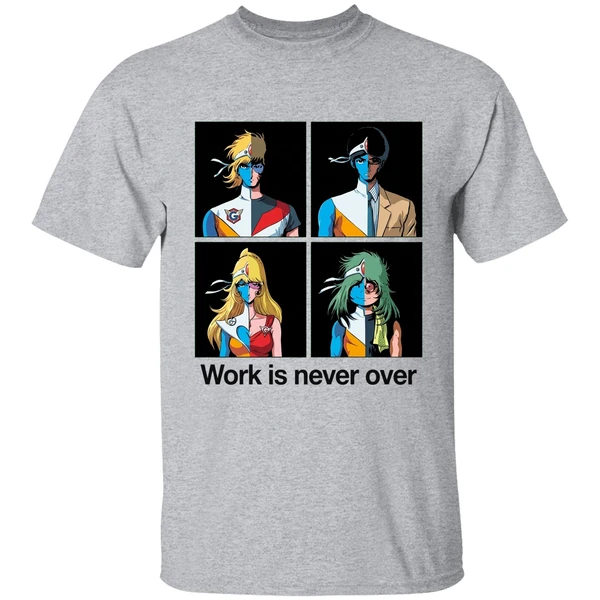 Crescendolls Work Is Never Over Daft Punk Shirt - Image 6