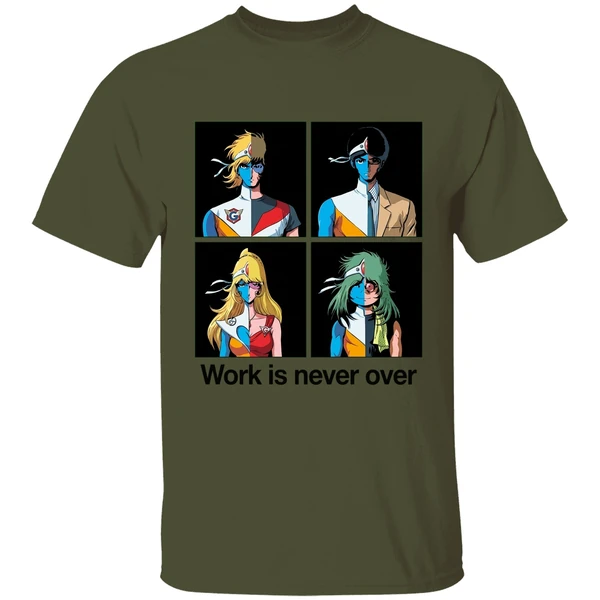 Crescendolls Work Is Never Over Daft Punk Shirt - Image 9