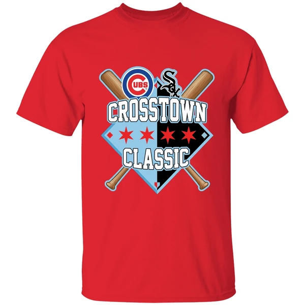 Crosstown Classic 2026 Chicago Cubs Vs Chicago White Sox Shirt - Image 4