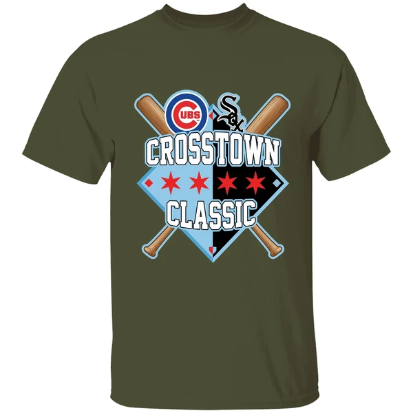 Crosstown Classic 2026 Chicago Cubs Vs Chicago White Sox Shirt - Image 9