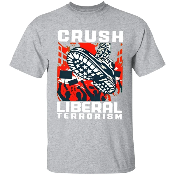 Crush Liberal Terrorism Shirt - Image 9