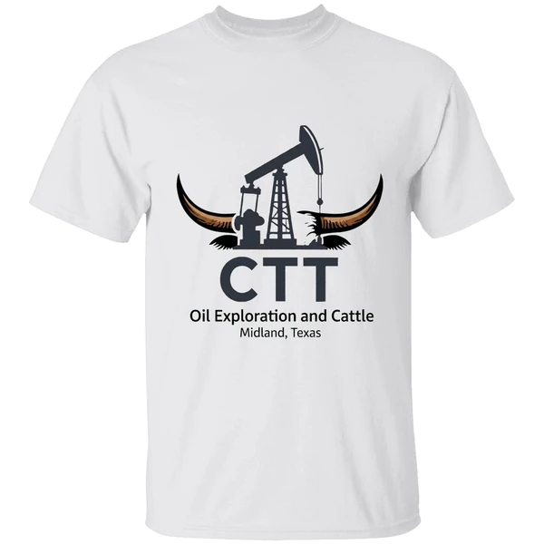 Ctt Oil Exploration And Cattle Midland Texas Shirt