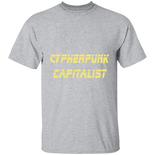 Cypherpunk Capitalist Futuristic Tech Rebel Crypto Freedom Shirt - Image 9