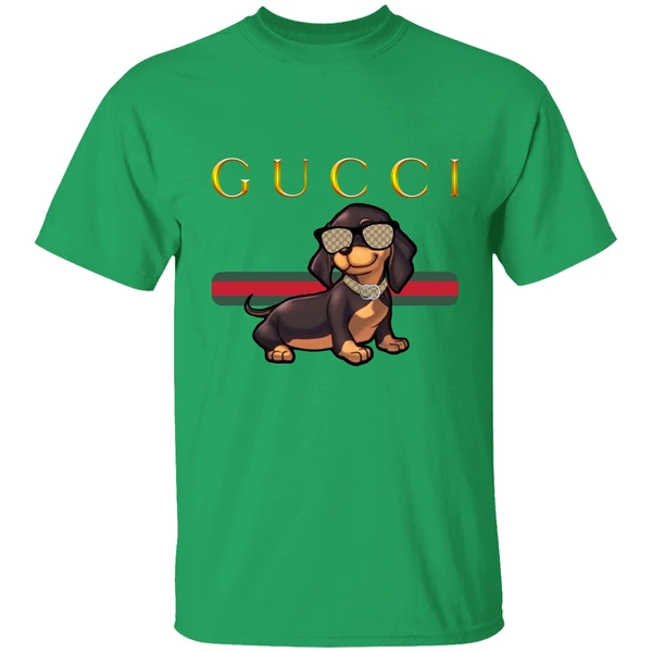 Dachshund And Gucci Mashup Shirt