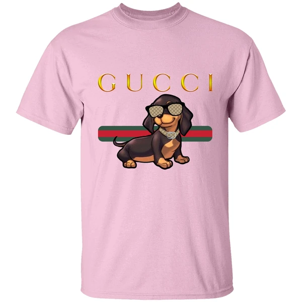 Dachshund And Gucci Mashup Shirt Dachshund And Gucci Mashup Shirt
