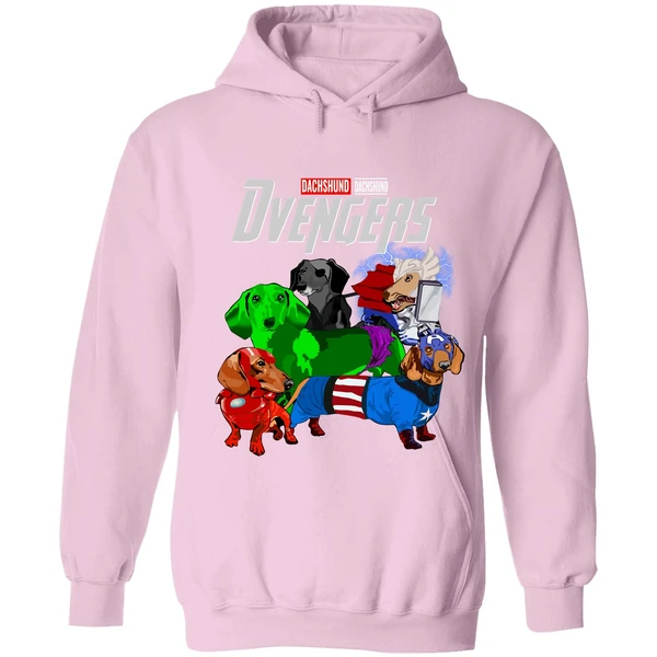 Dachshund Dachshund Dvengers Hoodie - Image 4