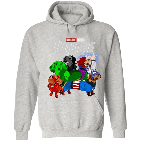 Dachshund Dachshund Dvengers Hoodie - Image 7