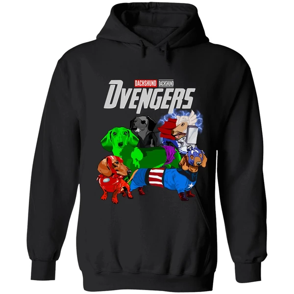 Dachshund Dachshund Dvengers Hoodie - Image 8